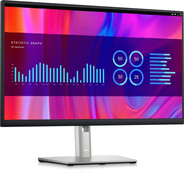  LCD 23.8" DELL P2423DE HDMI ,DP, USB-C, RJ-45, IPS, 2560x1440, 99%sRGB, Pivot 210-BDDW -  2