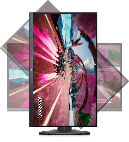  DELL 27" G2724D HDMI, 2xDP, Fast IPS, 2560x1440, 165Hz, 1ms, sRGB 99%, G-SYNC, FreeSync, Pivot 210-BHTK -  4