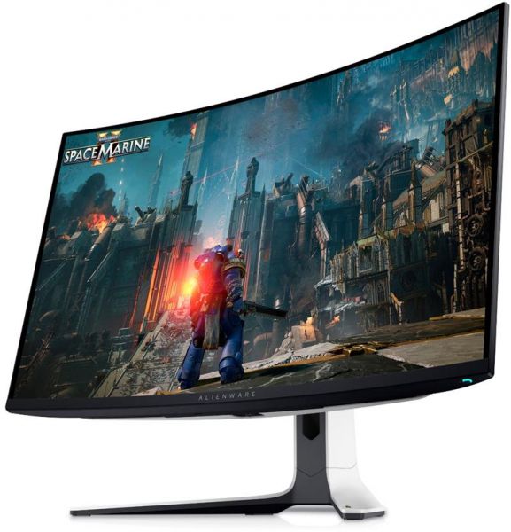 Dell  31.6" AW3225QF 2xHDMI, DP, USB, QD-OLED, 3840x2160, 240Hz, 0.03ms, DCI-P3 99%, CURVED, G-SYNC, FreeSync, Pivot, HDR TrueBlack 400 210-BLLV -  1