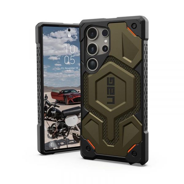 UAG   Samsung Galaxy S24 Ultra, Monarch Pro, Kevlar Element Green 21441611397B -  1