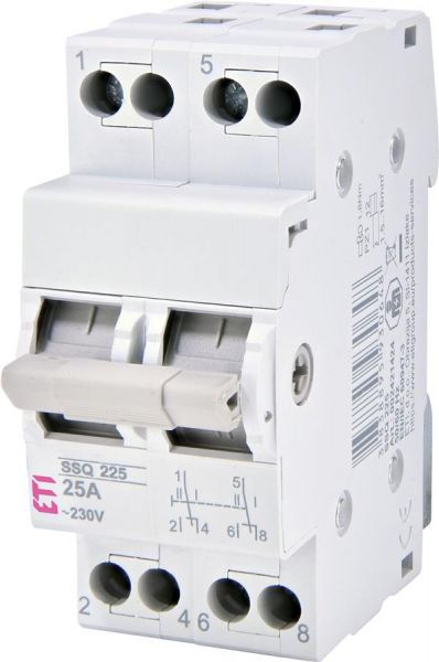 ETI   SSQ 225 "1-0-2", 2p 25A 2421424 -  1