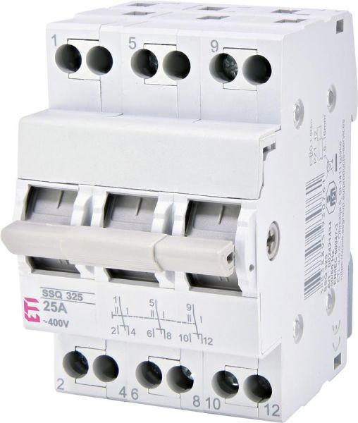 ETI   SSQ 325 "1-0-2", 3p 25A 2421434 -  1