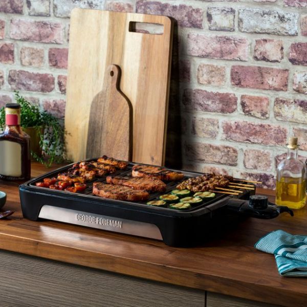  Russell Hobbs George Foreman 25850-56 Smokeless BBQ Grill (23861036001) -  3