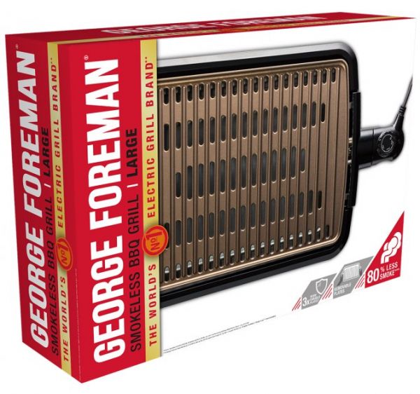  George Foreman 25850-56 Smokeless BBQ Grill, 1606 ,   ,  25850-56 (23861036001) -  20