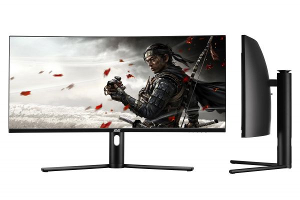  LCD 34" 2E GAMING G3422B 2xHDMI, DP, MM, VA, 3440x1440, 165Hz, 1ms, NTSC85%, CURVED, FreeSync, HAS 2E-G3422B-01.UA -  4