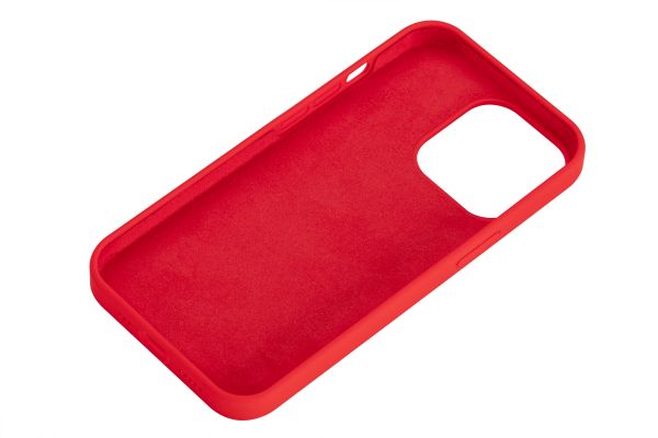  2 Basic  Apple iPhone 13 Pro, Liquid Silicone, Red 2E-IPH-13PR-OCLS-RD -  3