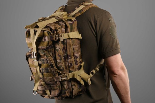   2, 25L, Molle,  2E-MILTACBKP-25L-MC -  3