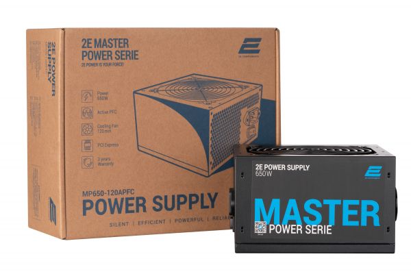 2E   MASTER POWER (650W) 2E-MP650-120APFC -  1