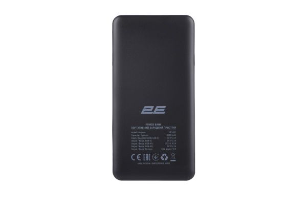  2E Wireless 10000mAh 2E-PB1001 Black -  3