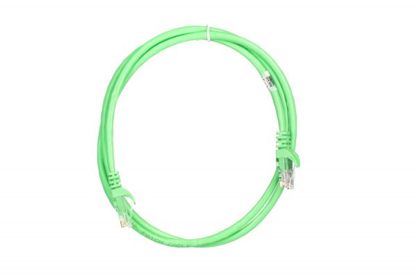 2E Cat 5e, UTP, RJ45, 26AWG ,7/0.16 CCA, 1.20 m, PVC, Green 2E-PC5ECA-120GRN -  2