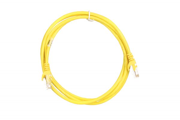 2E Cat 5e, UTP, RJ45, 26AWG ,7/0.16 CCA, 1.50 m, PVC, Yellow 2E-PC5ECA-150YLW -  2