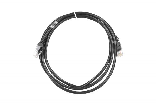 - 2E Cat 5e,UTP,RJ45, 26AWG ,7/0.16 CCA, 2.00 m, PVC,Black 2E-PC5ECA-200BK -  2