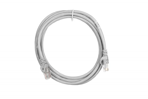 - 2E Cat 5e,UTP,RJ45, 26AWG ,7/0.16 CCA, 2.20 m, PVC,Grey 2E-PC5ECA-220GRY -  2