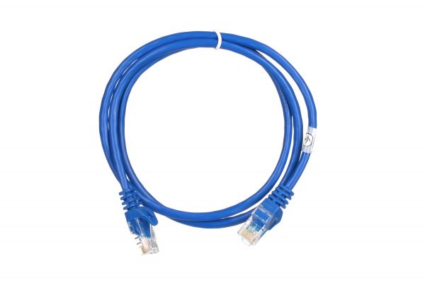 - 2E Cat 5e,UTP,RJ45, 26AWG ,7/0.16 Cu, 1.00 m, PVC,Blue 2E-PC5ECOP-100BL -  2