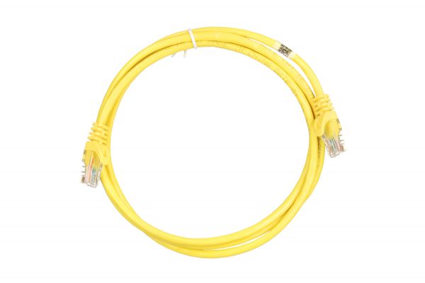 2E Cat 5e, UTP, RJ45, 26AWG ,7/0.16 Cu, 1.50 m, PVC, Yellow 2E-PC5ECOP-150YLW -  2