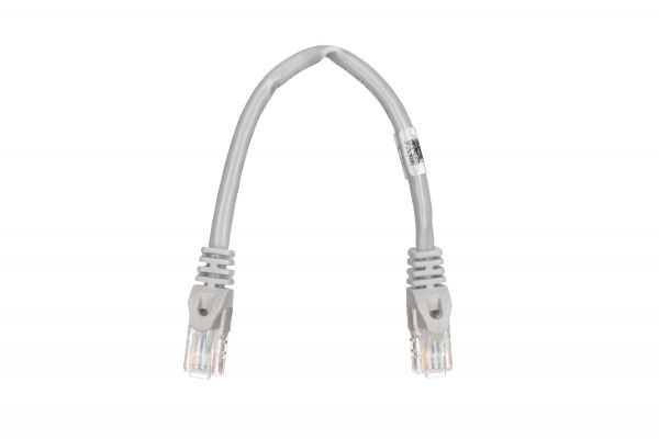 2E Cat 6, UTP, RJ45, 26AWG, 7/0.16 Cu, 0.20 m, PVC, Grey 2E-PC6COP-020GRY -  2