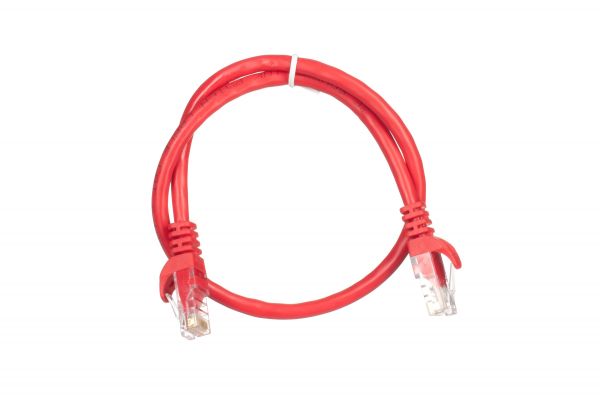 - 2E Cat 6,UTP,RJ45, 26AWG ,7/0.16 Cu, 0.50 m, PVC,Red 2E-PC6COP-050RD -  2