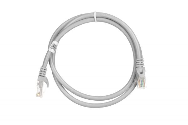 - 2E Cat 6,UTP,RJ45, 26AWG ,7/0.16 Cu, 1.00 m, PVC,Grey 2E-PC6COP-100GRY -  2