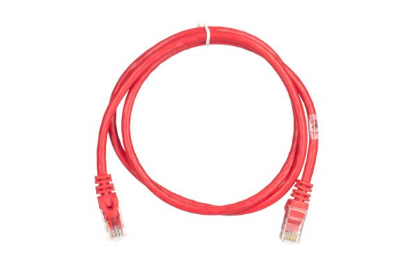 2E Cat 6,UTP,RJ45, 26AWG ,7/0.16 Cu, 1.00 m,PVC, Red 2E-PC6COP-100RD -  2