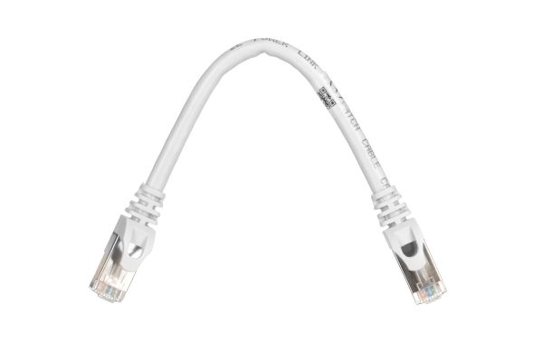 - 2E Cat 6,S-FTP   ,RJ45, 42 27AWG ,7/0.14 Cu, 0.20 m, PVC,Grey 2E-PC6SFTPCOP-020GRY -  2