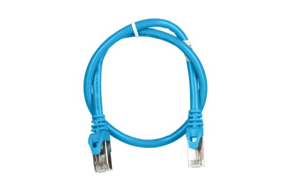 - 2E Cat 6,S-FTP   ,RJ45, 42 27AWG ,7/0.14 Cu, 0.50 m, PVC,Blue 2E-PC6SFTPCOP-050BL -  2