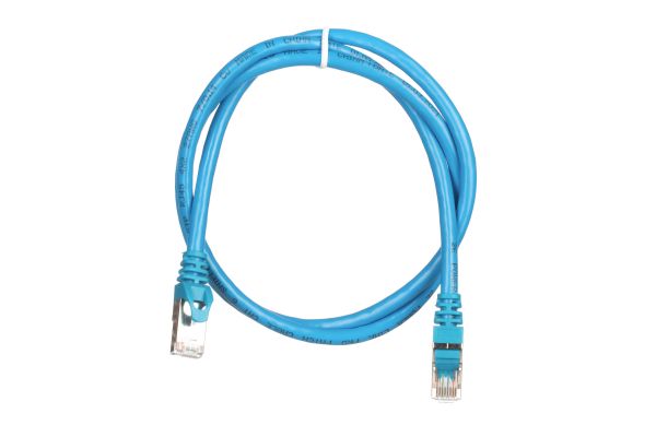 - 2E Cat 6,S-FTP   ,RJ45, 42 27AWG ,7/0.14 Cu, 1.00 m, PVC,Blue 2E-PC6SFTPCOP-100BL -  2