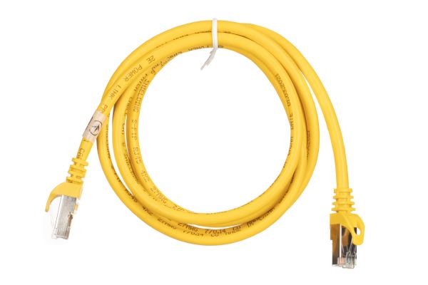 - 2E Cat 6,S-FTP   ,RJ45, 42 27AWG ,7/0.14 Cu, 1.50 m, PVC,Yellow 2E-PC6SFTPCOP-150YLW -  2