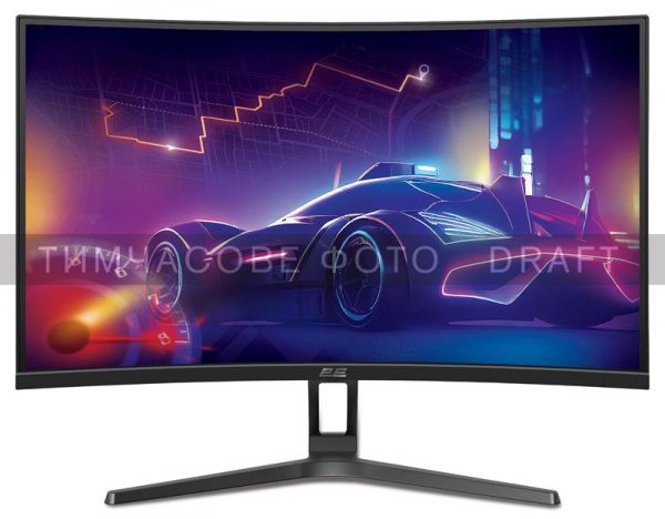  2E GAMING 27" R2723BV HDMI, DP, VA, 165Hz, 6ms, CURVED, FreeSync 2E-R2723BV-01.UA -  1