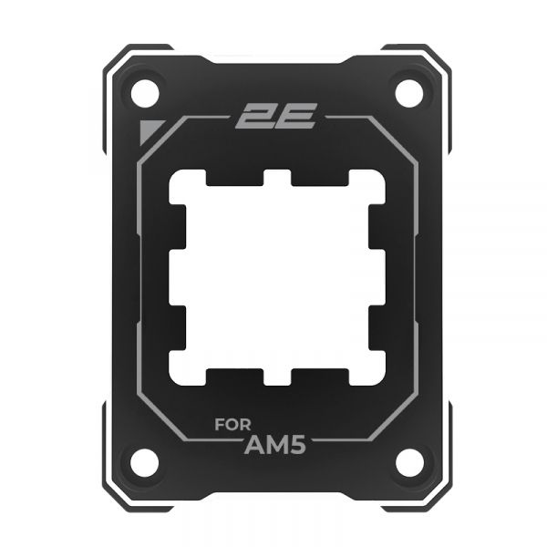     2E Gaming Air Cool SCPB-AM5, Aluminum, Black 2E-SCPB-AM5 -  1