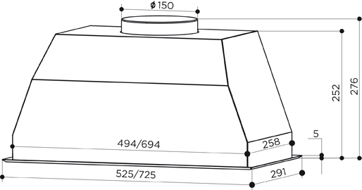  Faber BI 52 SS 2LS (305.0588.062) -  8