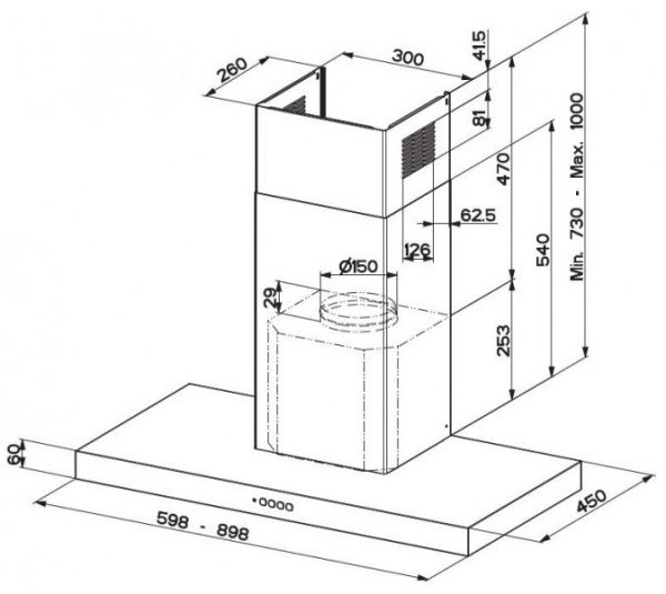 Faber  -, 90, 11863, Stilo Comfort Bk Matt A90,   325.0618.783 -  2