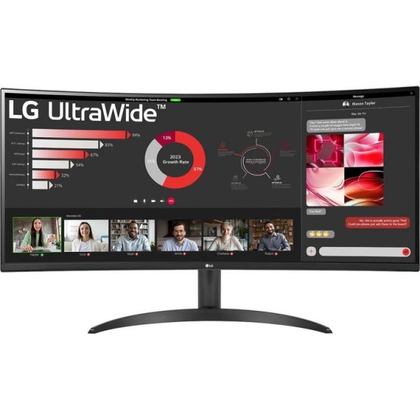 LG  34" 34WR50QC-B 34WR50QC-B -  1