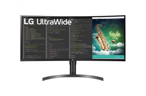  LG 35" 35WN75C-B 2xHDMI, DP, USB-C, MM, VA, 3440x1440, 21:9, sRGB 99%, CURVED, FreeSync, HAS, HDR10 35WN75C-B -  1