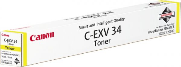  Canon C-EXV 34, Yellow, iRC2020/20252030/2220/2225/2230, , 19 000  (3785B002) -  1