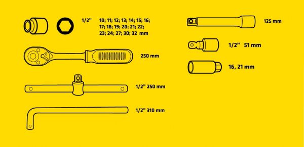   TOPEX,   , 25 ., 1/2",   38D850 -  4