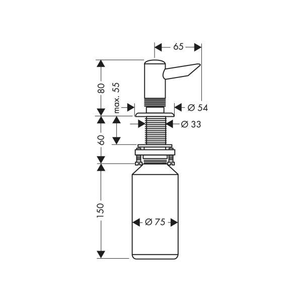     Hansgrohe, 300,  40418000 -  2