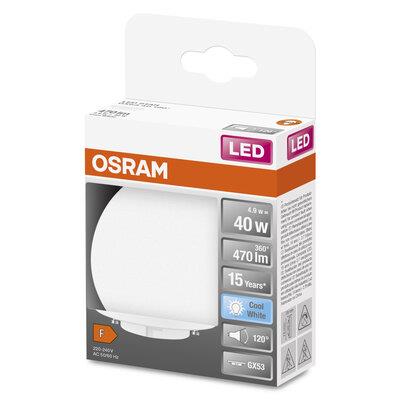   OSRAM LED STAR, 4.9W, 470Lm, 4000K, GX53 4058075433465 -  1