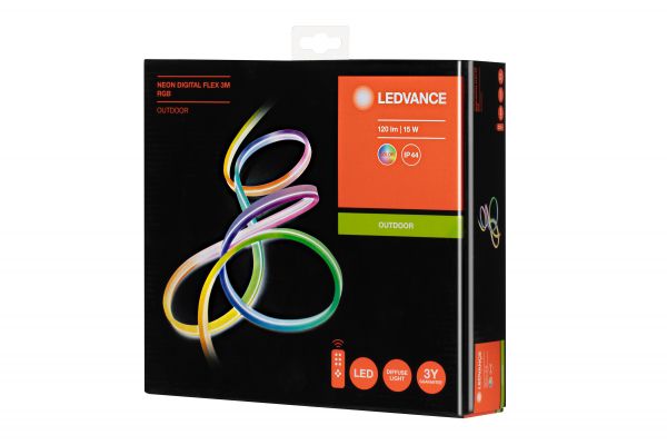 NEON DIGITAL FLEX LEDVANCE 3M 1  30000 15,00 120 A ++ / A + / A 160 IP44 15000 4058075504745 -  1