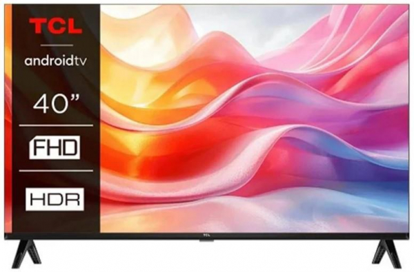  40" TCL LED FHD 60Hz Smart Android TV Black 40L5A -  1