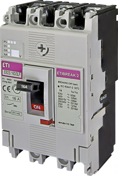 .  ETI EB2S 160/3LF 16A (16kA, ./.) 3P 4671801 -  1