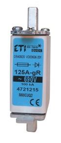 ETI M000UQ2/50A/690V gR (200 kA) 4721211 -  1