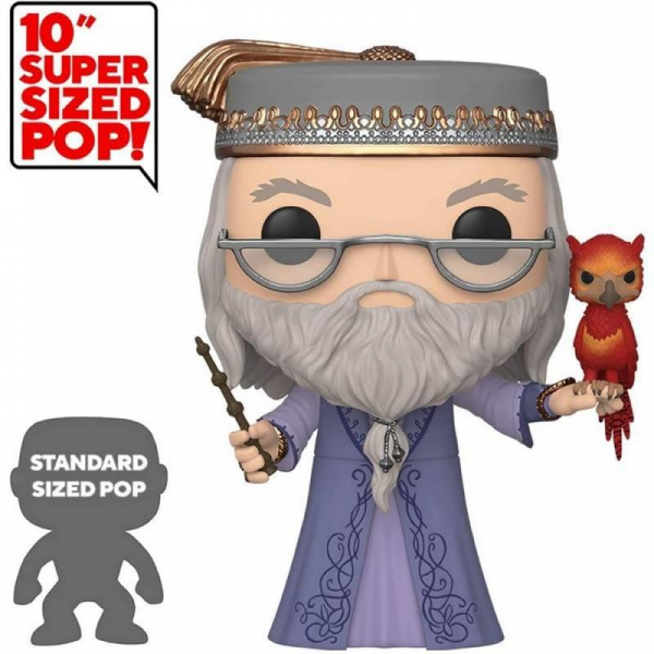 Funko Գ Funko POP: Harry Potter - Dumbledore W/Fawkes 10" 48038 -  1