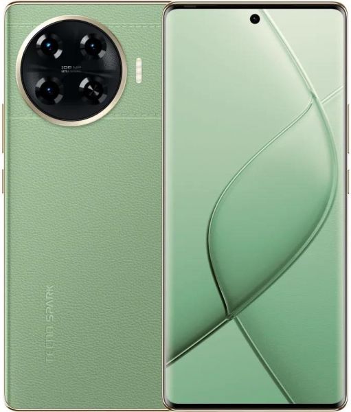 TECNO  Spark 20 PRO+ (KJ7) 6.78" 8/256, 2SIM, 5000, Magic Skin Green 4894947019135 -  1