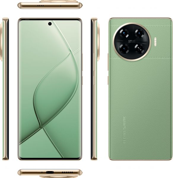 TECNO  Spark 20 PRO+ (KJ7) 6.78" 8/256, 2SIM, 5000, Magic Skin Green 4894947019135 -  7