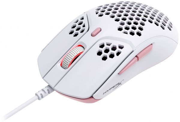  HyperX Pulsefire Haste USB, White/Pink 4P5E4AA -  2