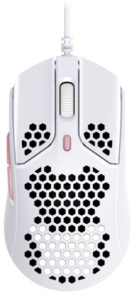  HyperX Pulsefire Haste USB, White/Pink 4P5E4AA -  1