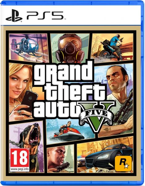 Games Software Grand Theft Auto V [Blu-Ray ] (PS5) 5026555431842 -  1