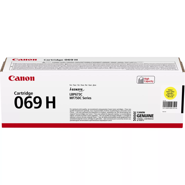  Canon 069H MF752Cdw/MF754Cdw/LBP673Cdw Yellow (5500 .) 5095C002 -  2