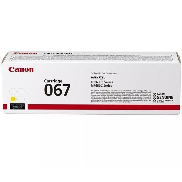 Canon  067 MF651Cw/MF655Cdw/MF657Cdw/LBP631Cw/LBP633Cdw Yellow (1350 .) 5099C002 -  1