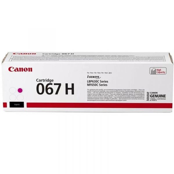 Canon  067H MF651Cw/MF655Cdw/MF657Cdw/LBP631Cw/LBP633Cdw  Magenta (2350 .) 5104C002 -  1